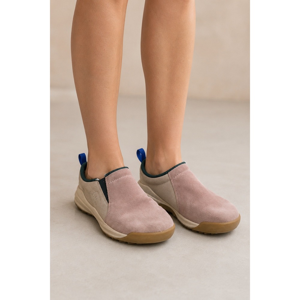 Sorel ONA RMX Glacy Slip On Shoes Womens 9 Pink Tan Suede Waterproof gorpcore